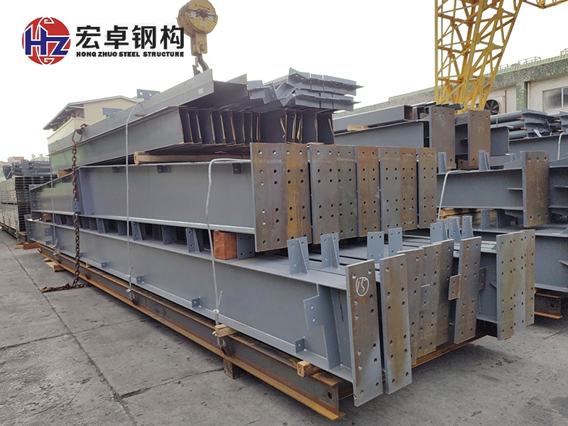 柬埔寨工业园区钢结构厂房工程材料出口