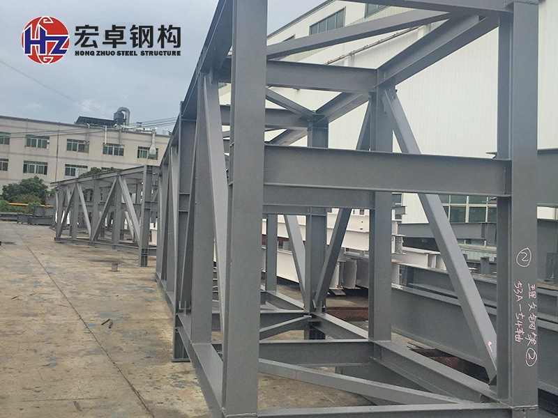 理文海外钢结构厂房材料钢架出口安装