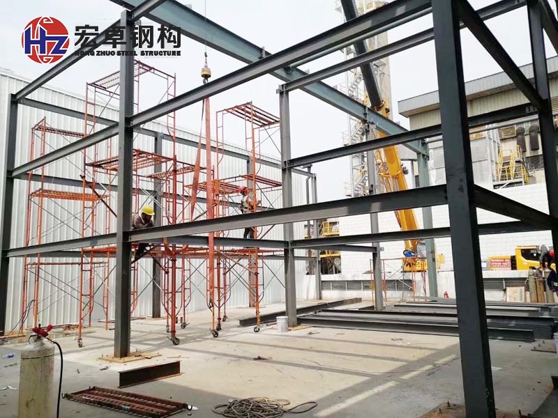 欧文斯宁广州钢结构夹层工程