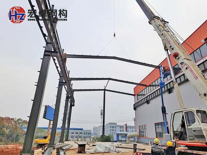 湖南智能制造产业园钢结构工程