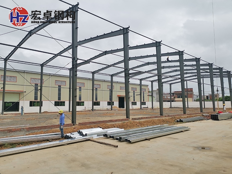惠州石坝钢结构厂房工程