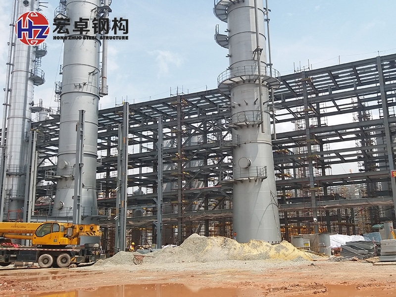 惠州炼油二期钢PTM4结构工程
