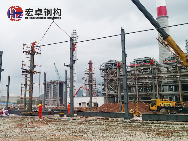 中国海油预制钢结构厂房工程